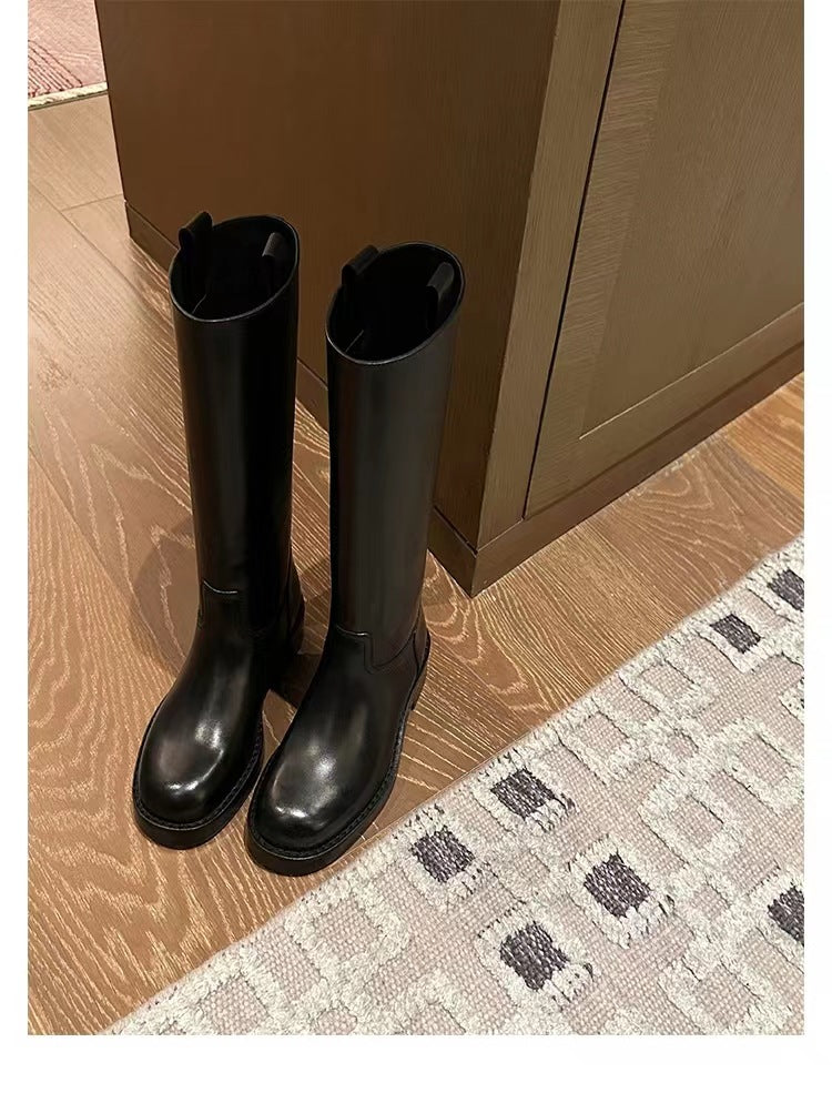 Straight Platform Boots