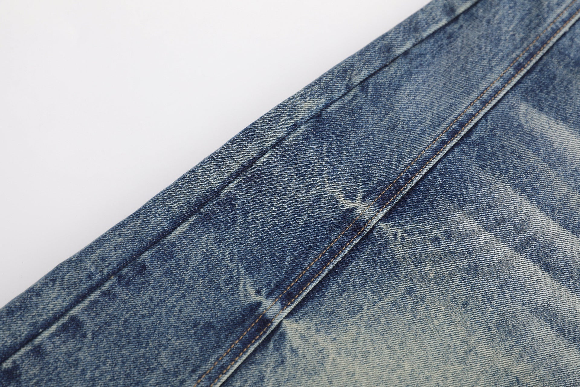 Denim Wash Wide Leg Jort