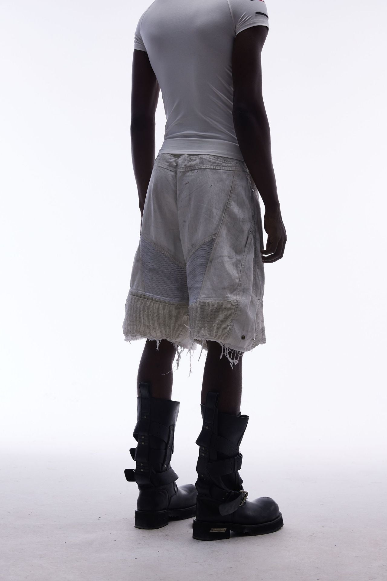 Damage Baggy Jort