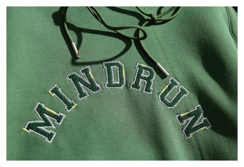 Sudadera con capucha de polar acolchada y suelta