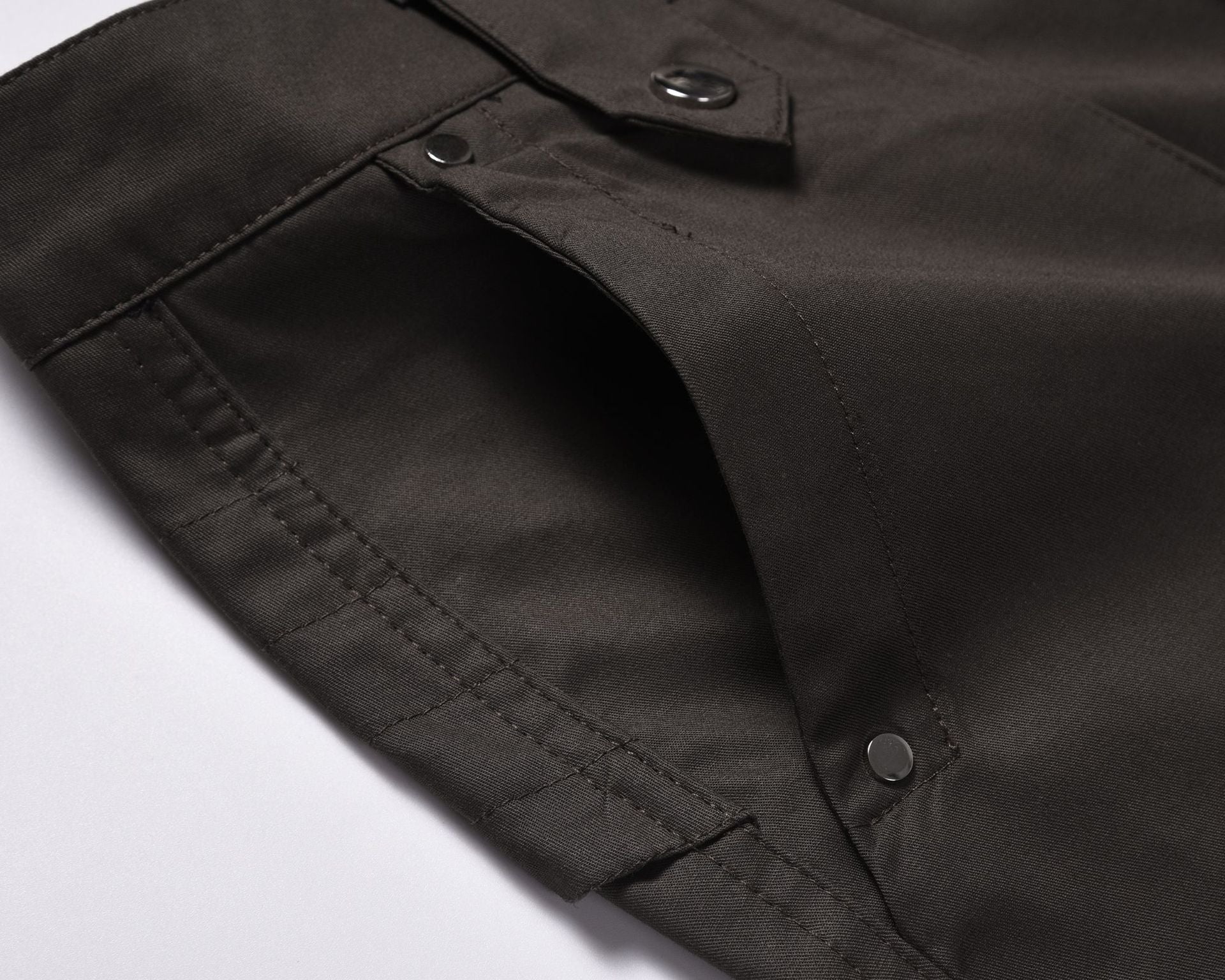 Zip Pocket Wide Leg Cargo Pants