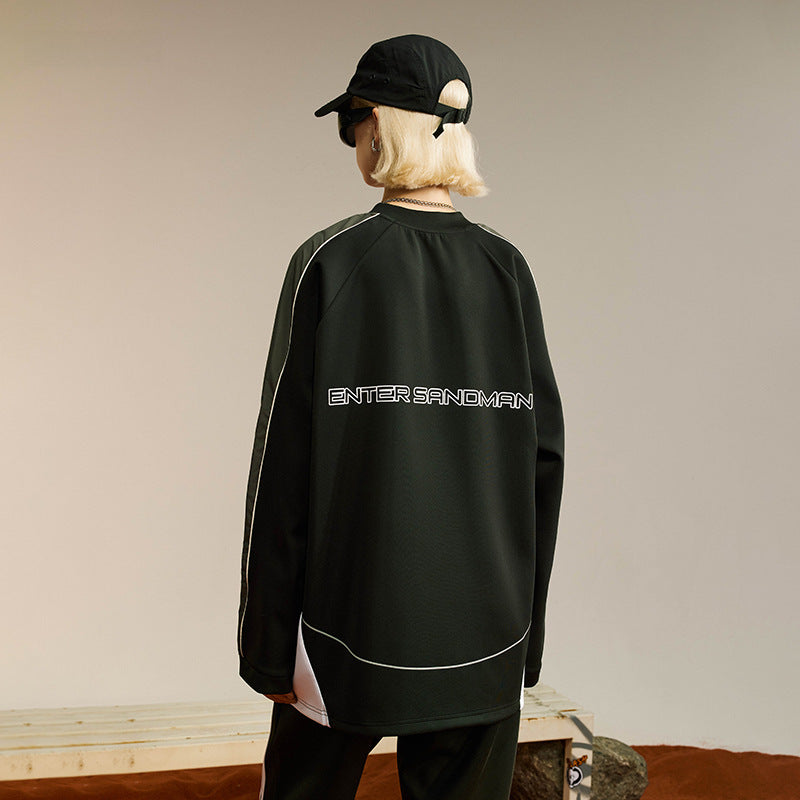 Letter Print Sweatshirt