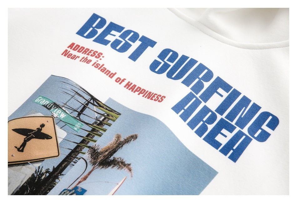 Sweat à capuche pour la meilleure zone de surf