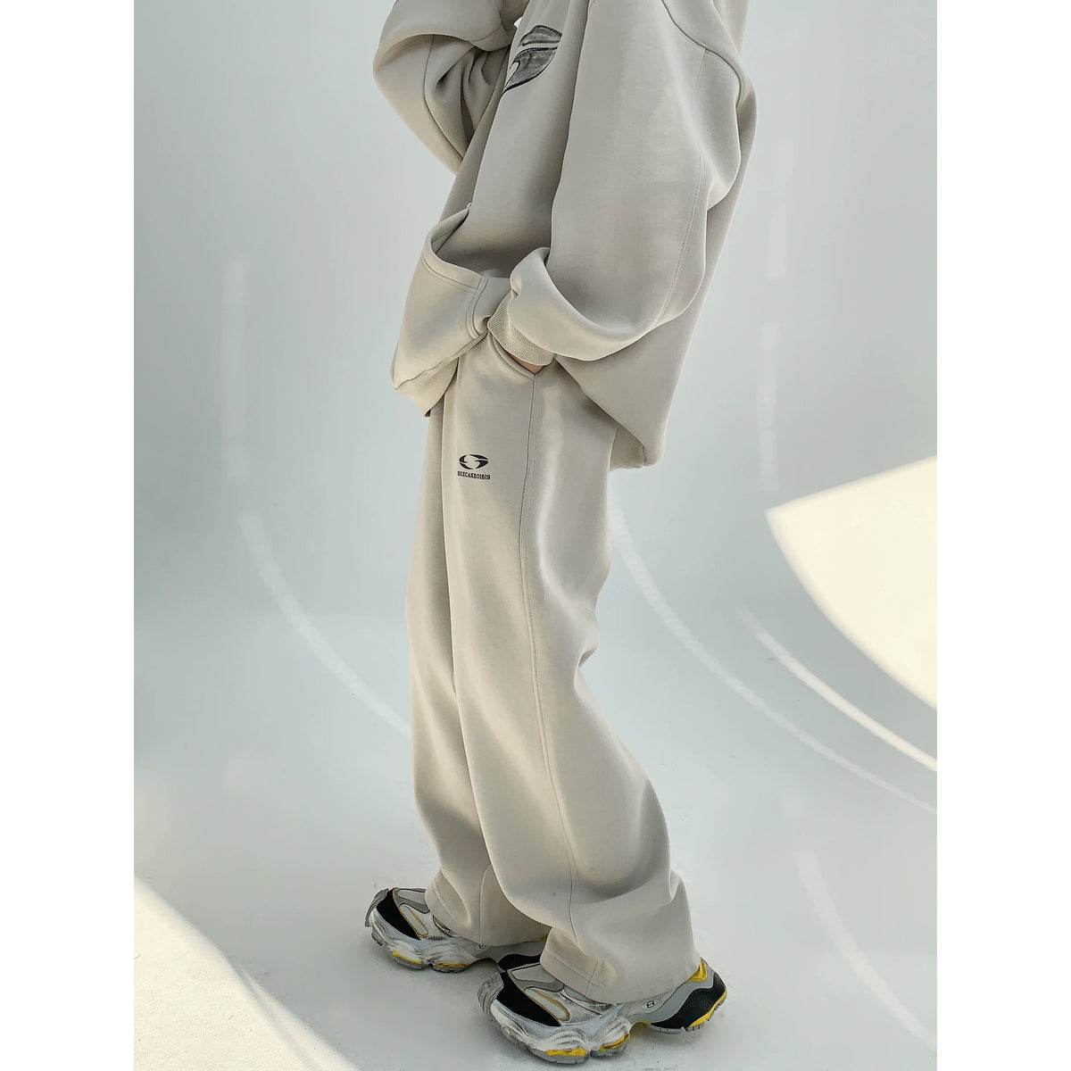 Thick Heavyweight Print Hoodie & Pants Set