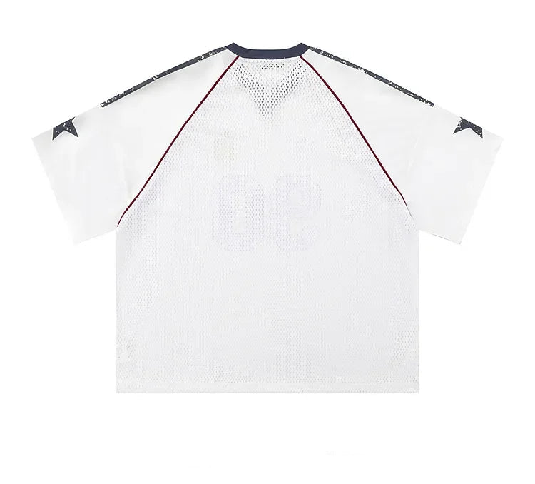 Maglia in rete retrò anni '90