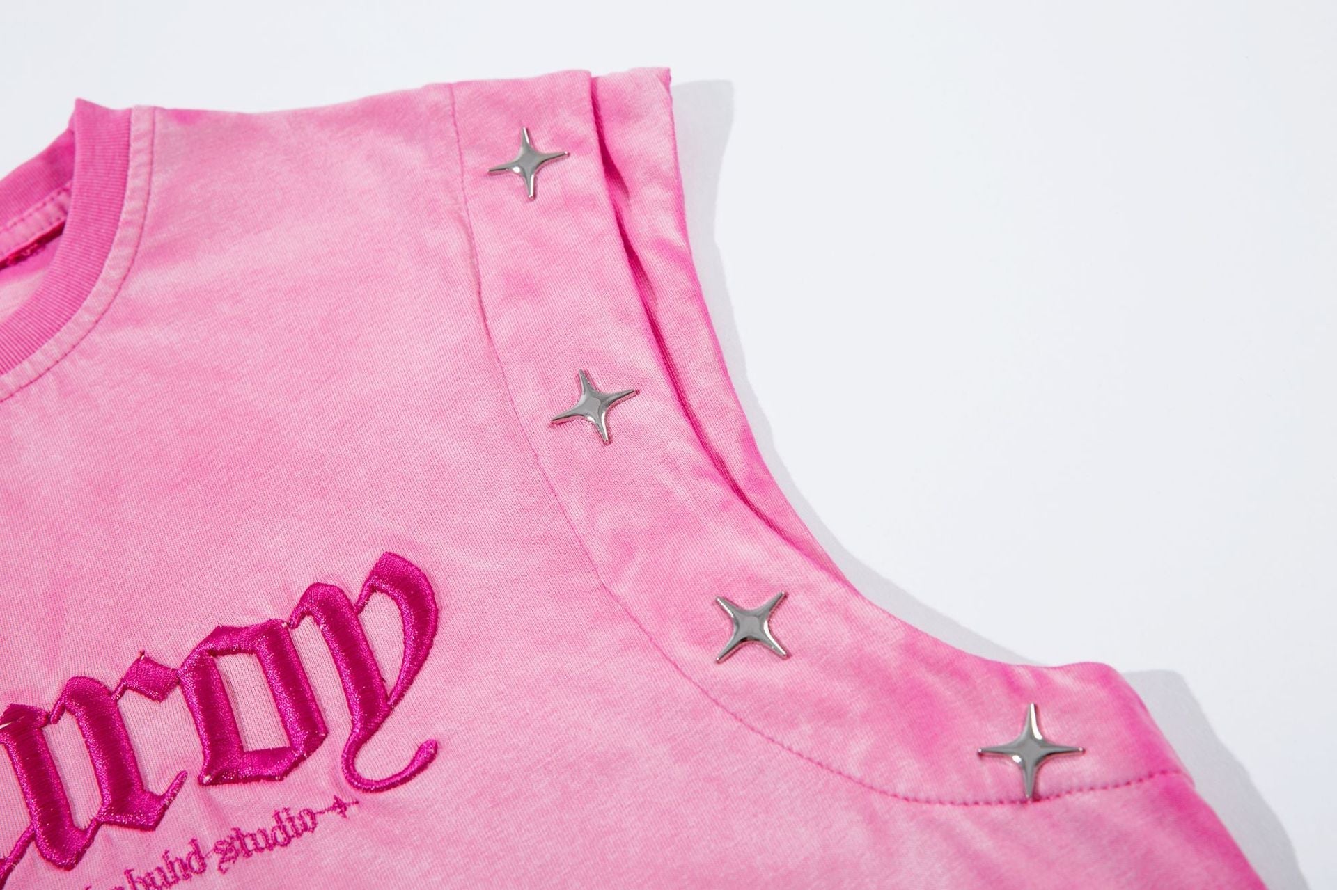 Gradient Star Studs Tank Top