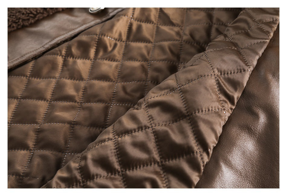 Retro Loose Padded Wool Jacket