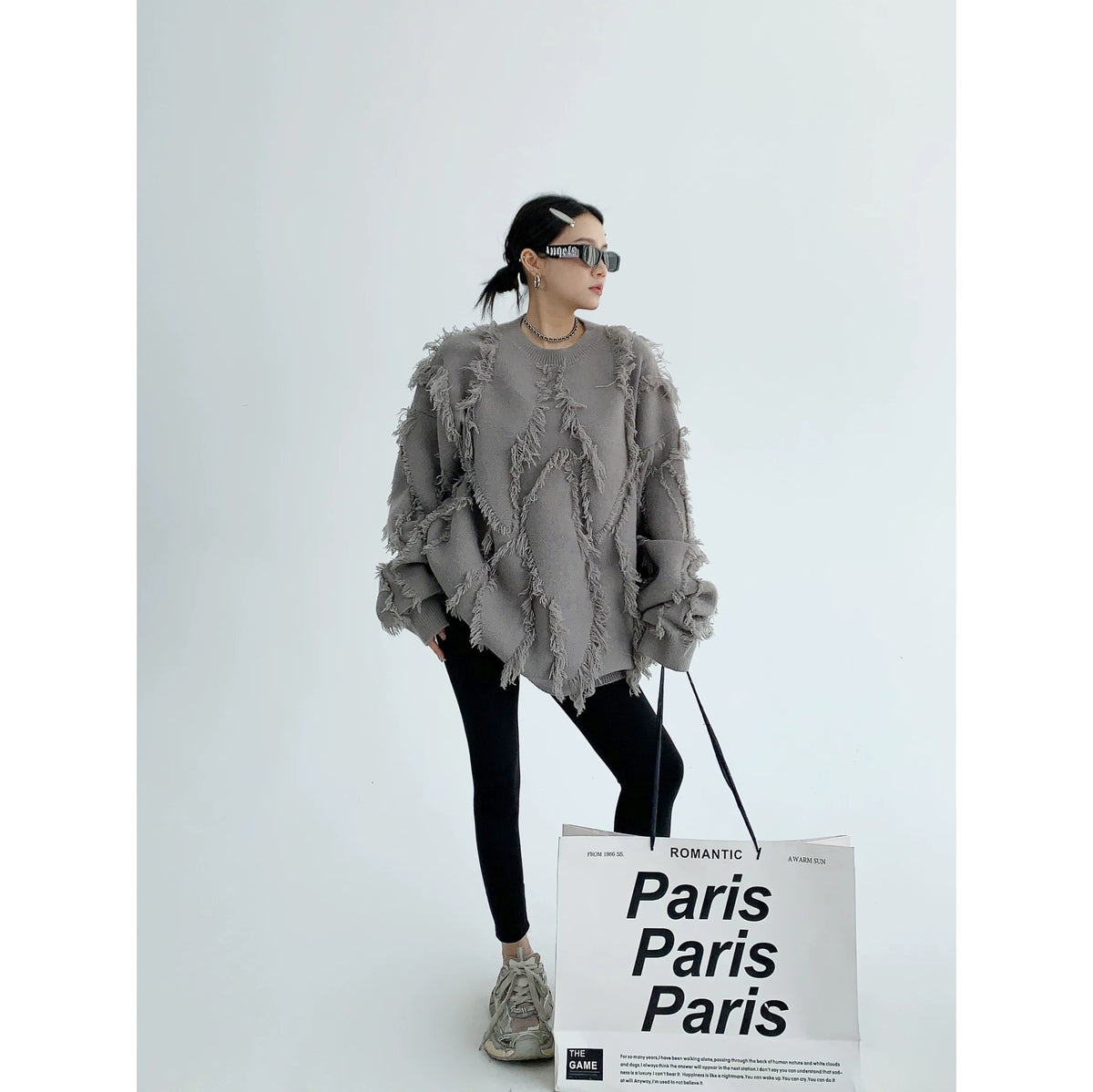 Oversized Thick Pullover Knit Sweater