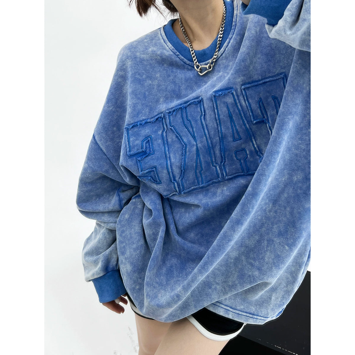 Washed Oversized Sweatshirt