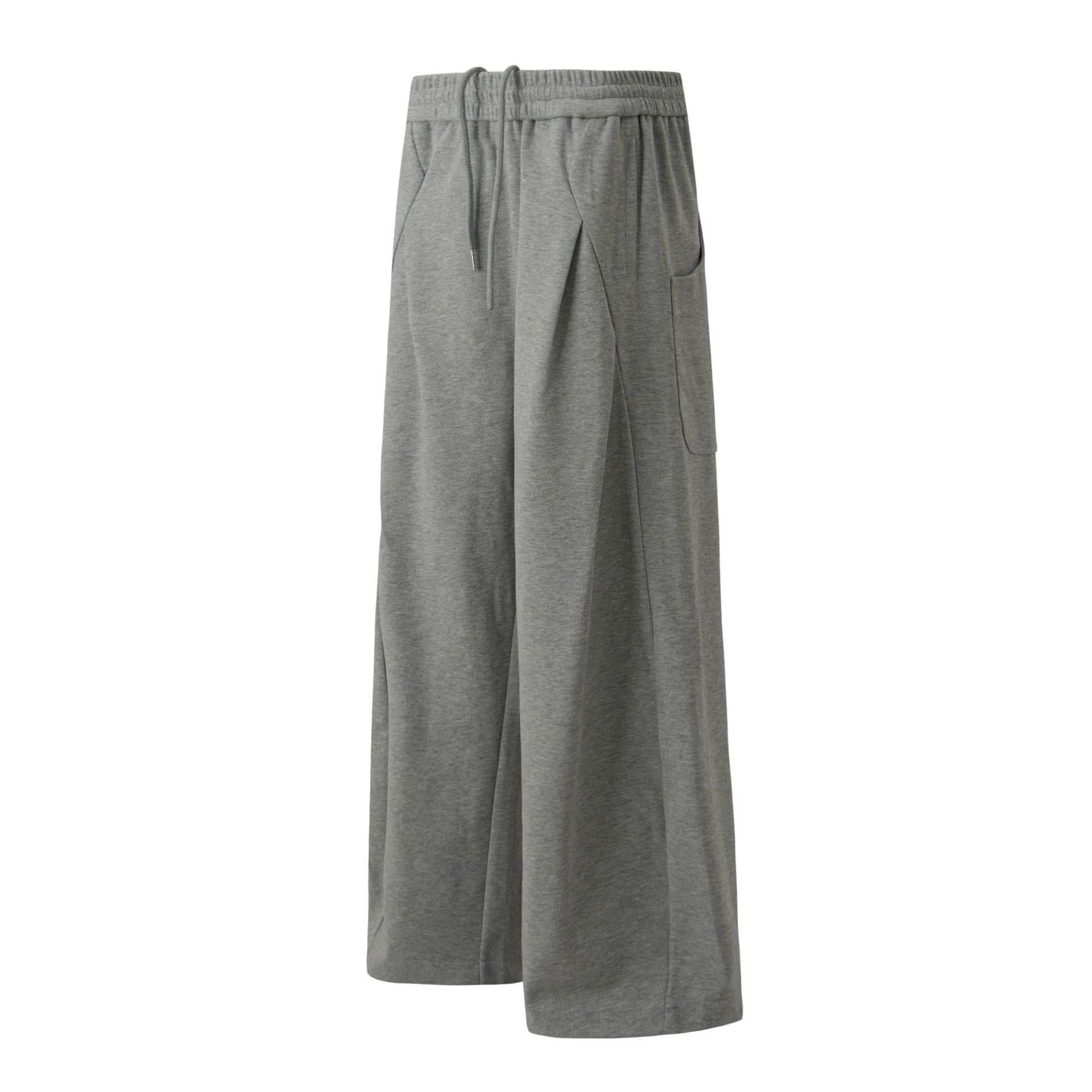 Panel Wide Leg Sweatpants