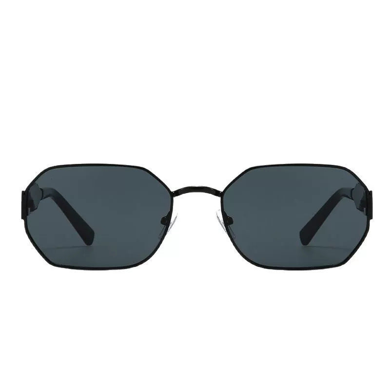 Retro Metal Square Frame Sunglasses
