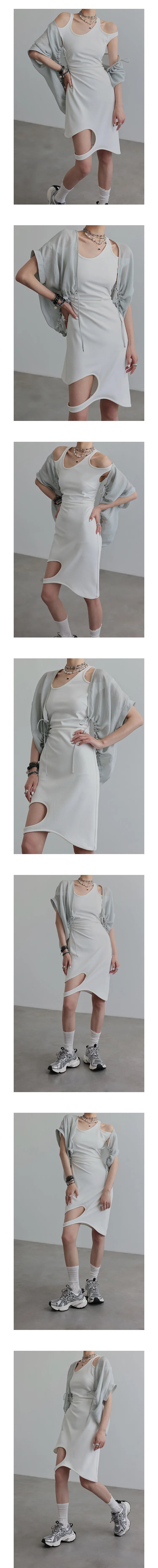 Open Backs Shoulders Dress