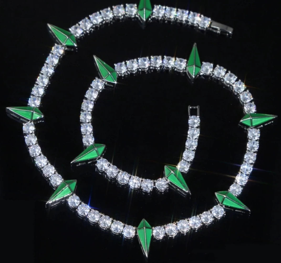 Black Panther Luminous Zircon Chain