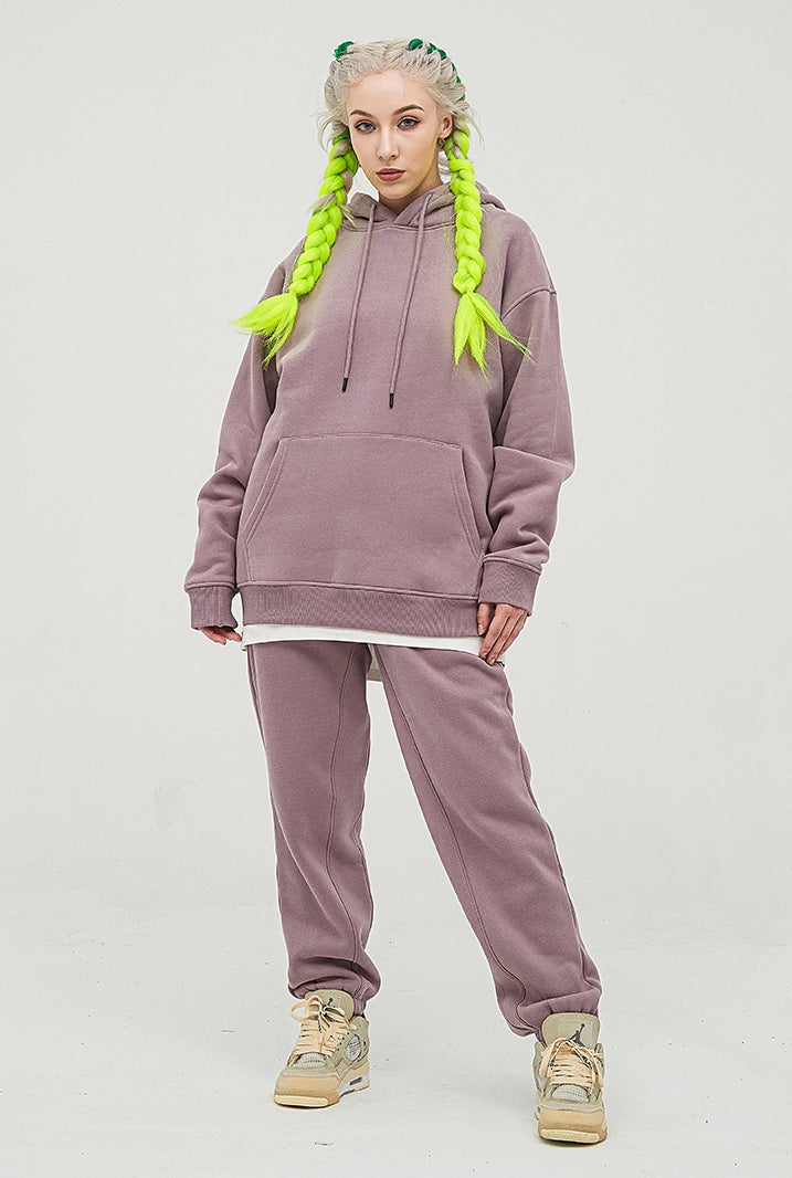purple hoodie
