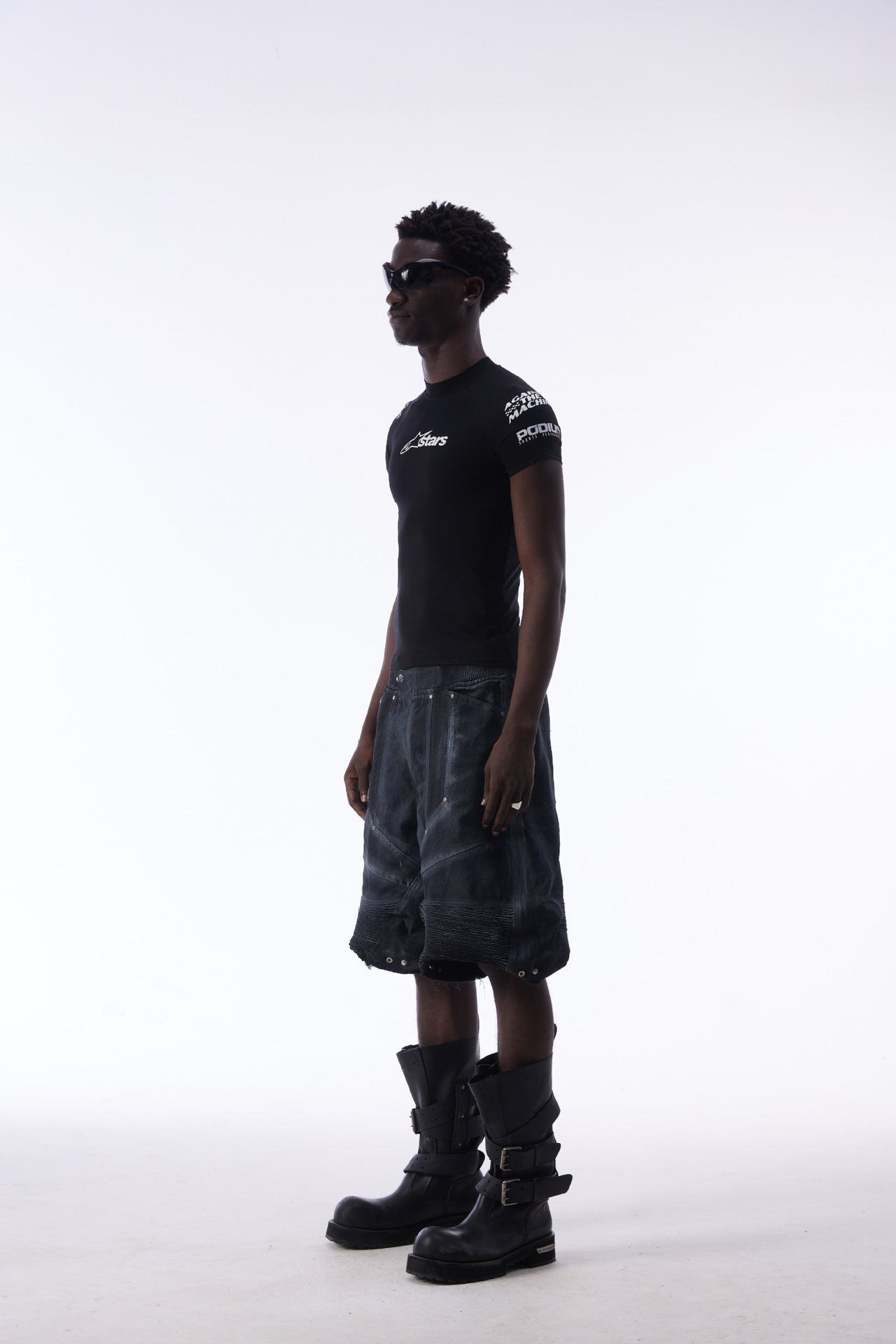Damage Baggy Jort