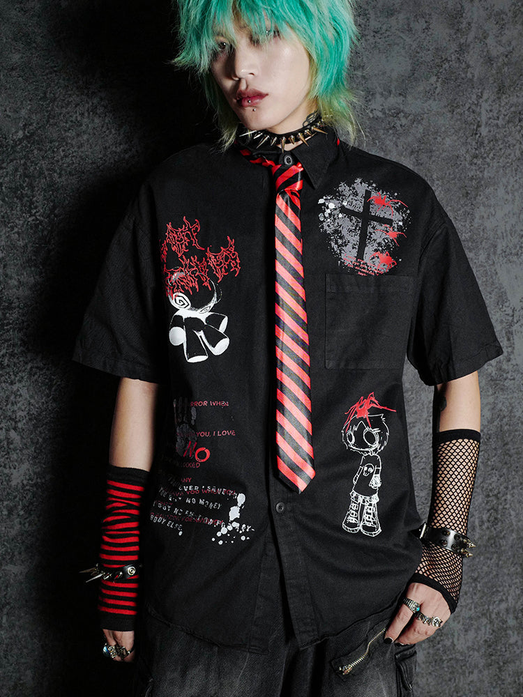 Graphic Design Short Sleeve Shirt