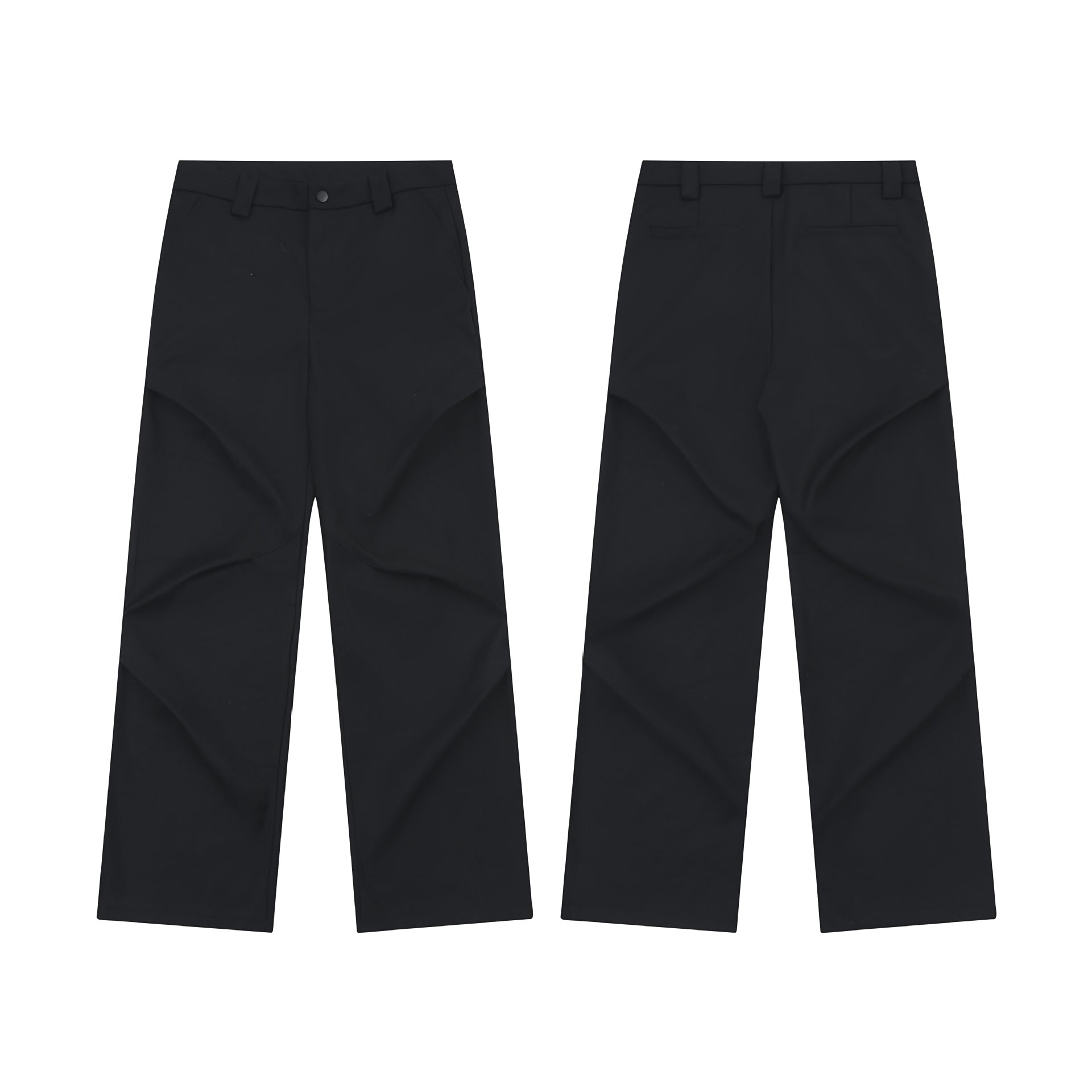 Pleats Flare Pants