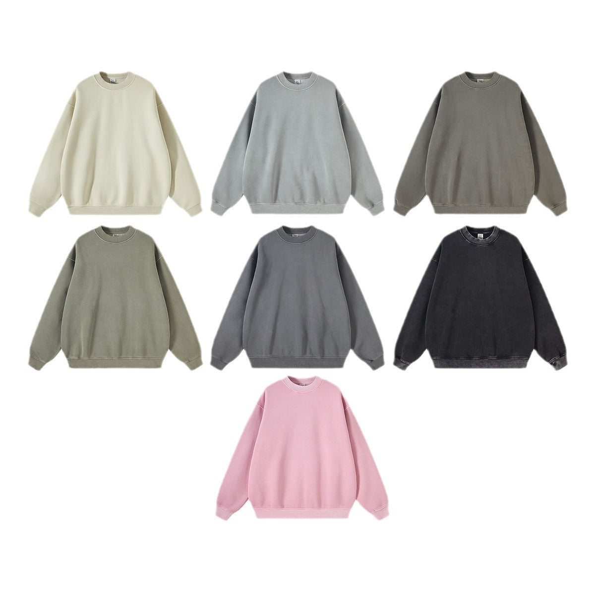 Oversize Washed Sweatshirt