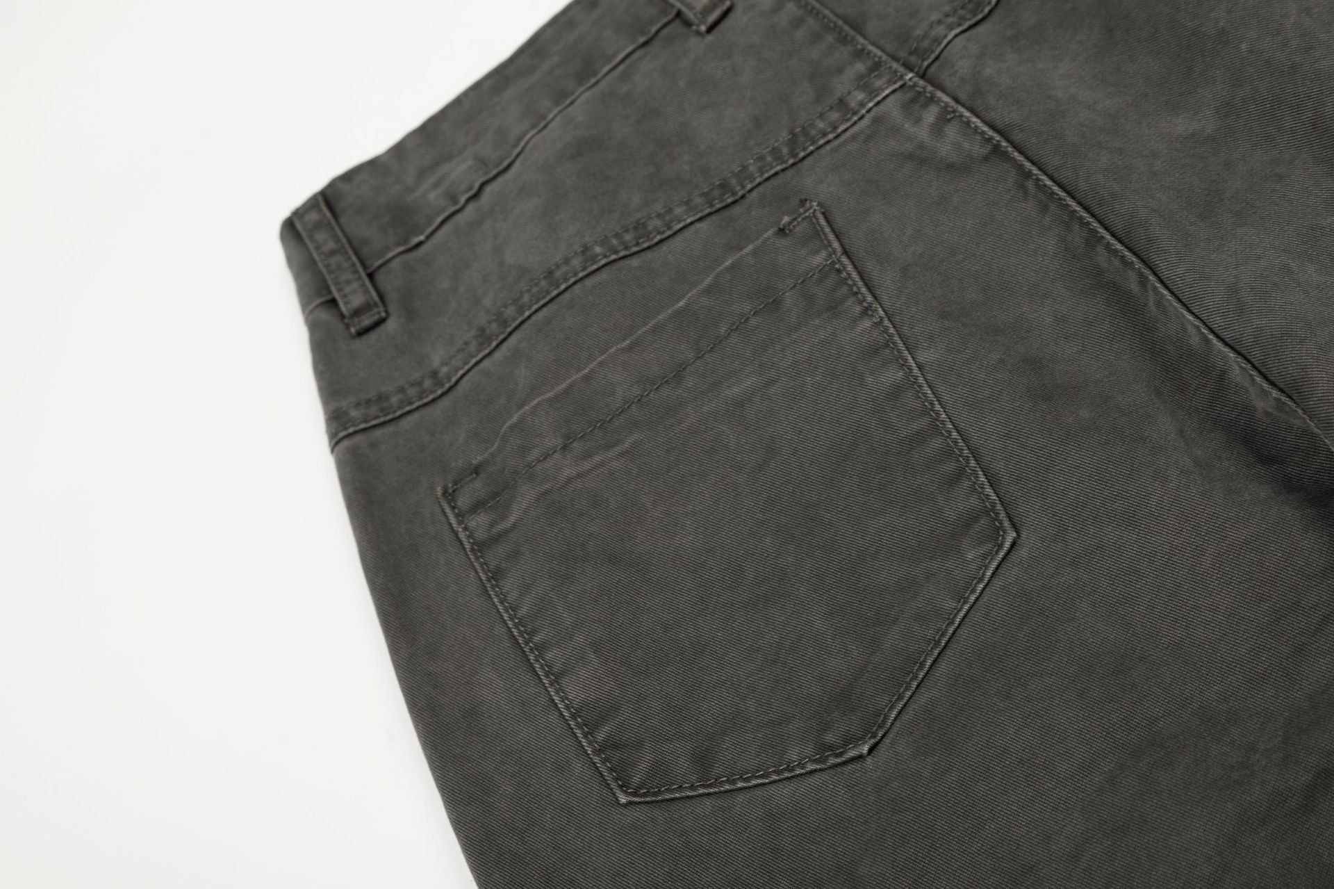 Multi Pocket Studs Wide Leg Cargo Pants