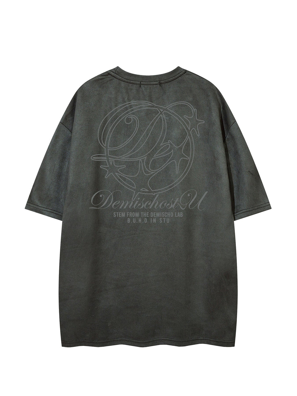 Faded Logo Print Short Sleeve T-Shirt