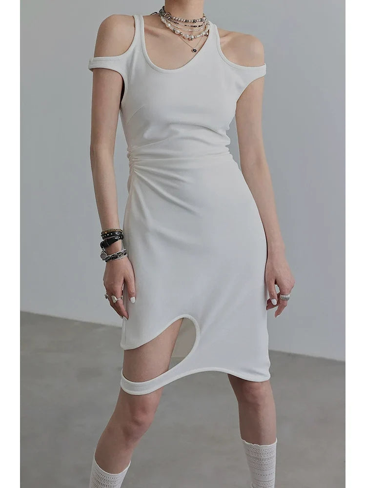 Open Backs Shoulders Dress
