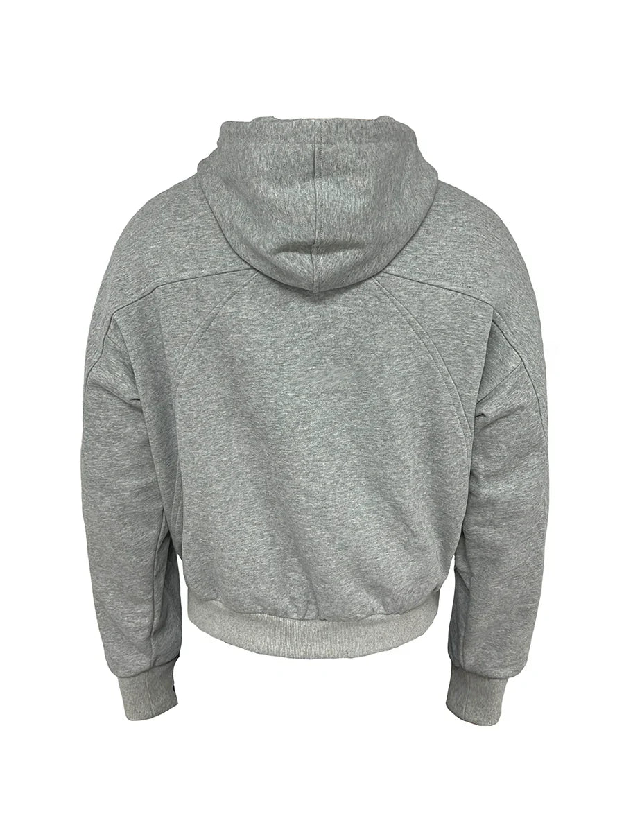 Short Zipper Hoodie