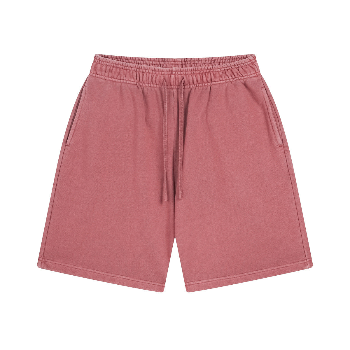 Oversize Washed Short-sleeve-T-shirt & Washed Short Sweatpants Setup
