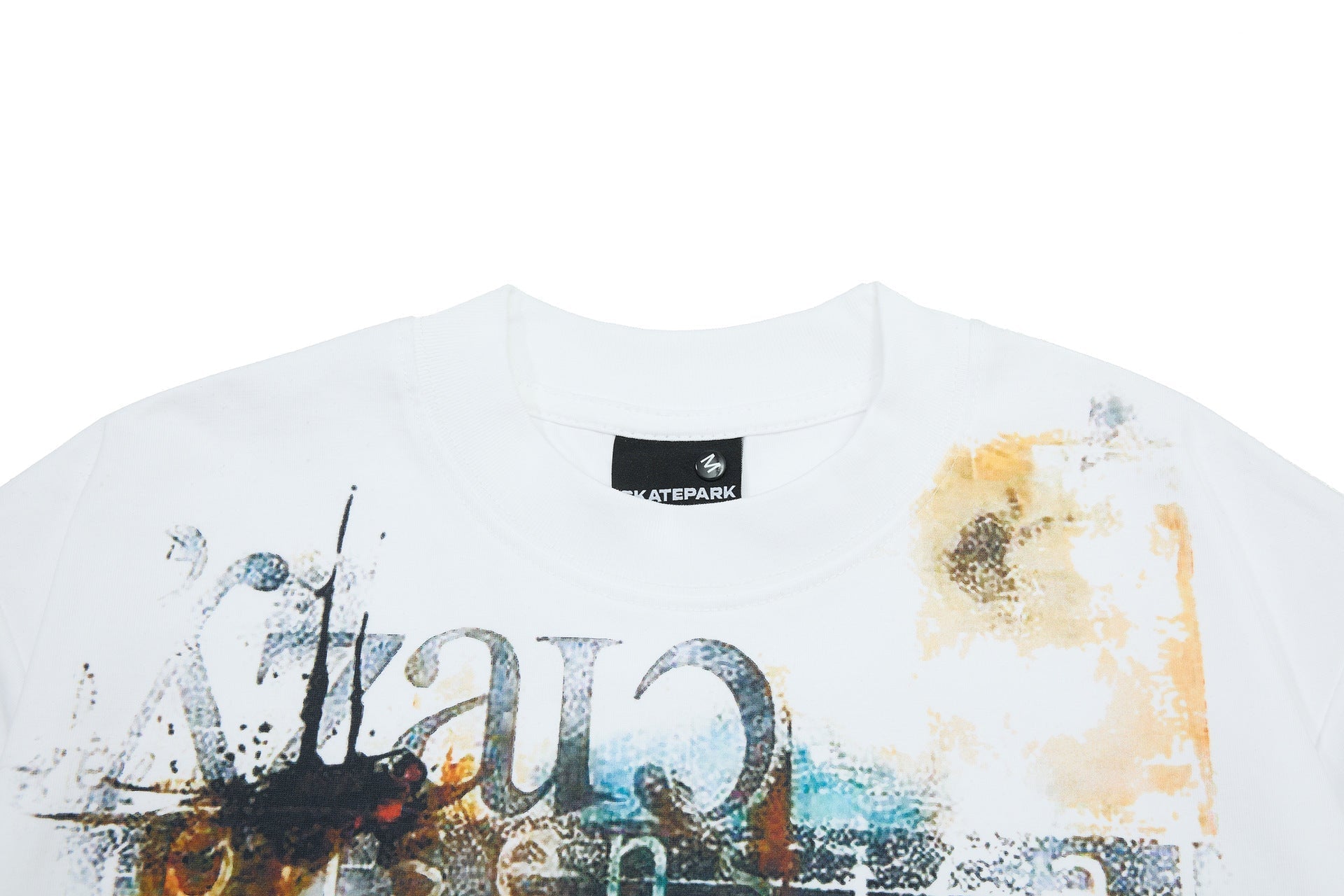 Paint Graphic Art Print Short Sleeve T-Shirt
