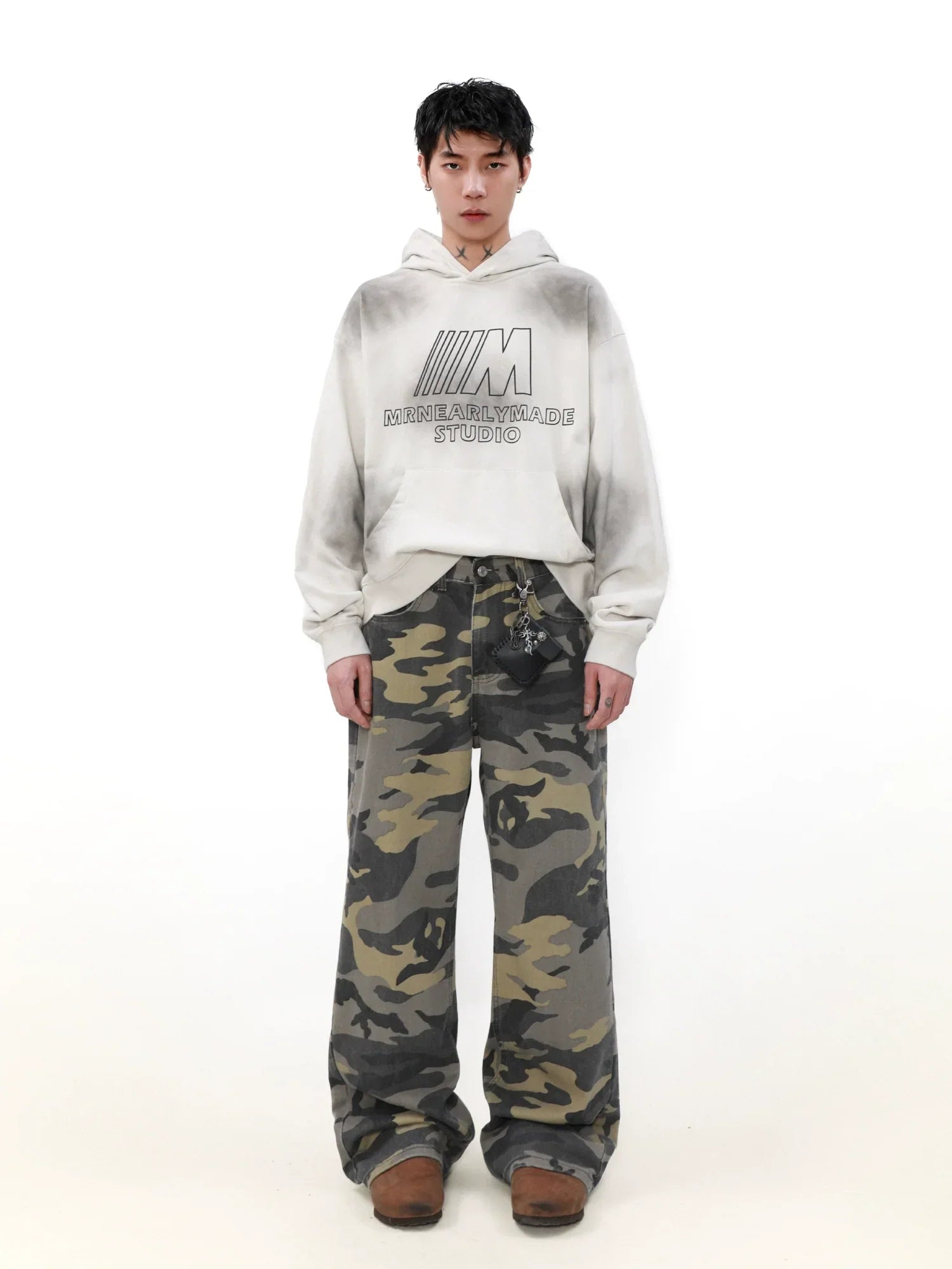 Cleanfit Print Pullover Hoodie