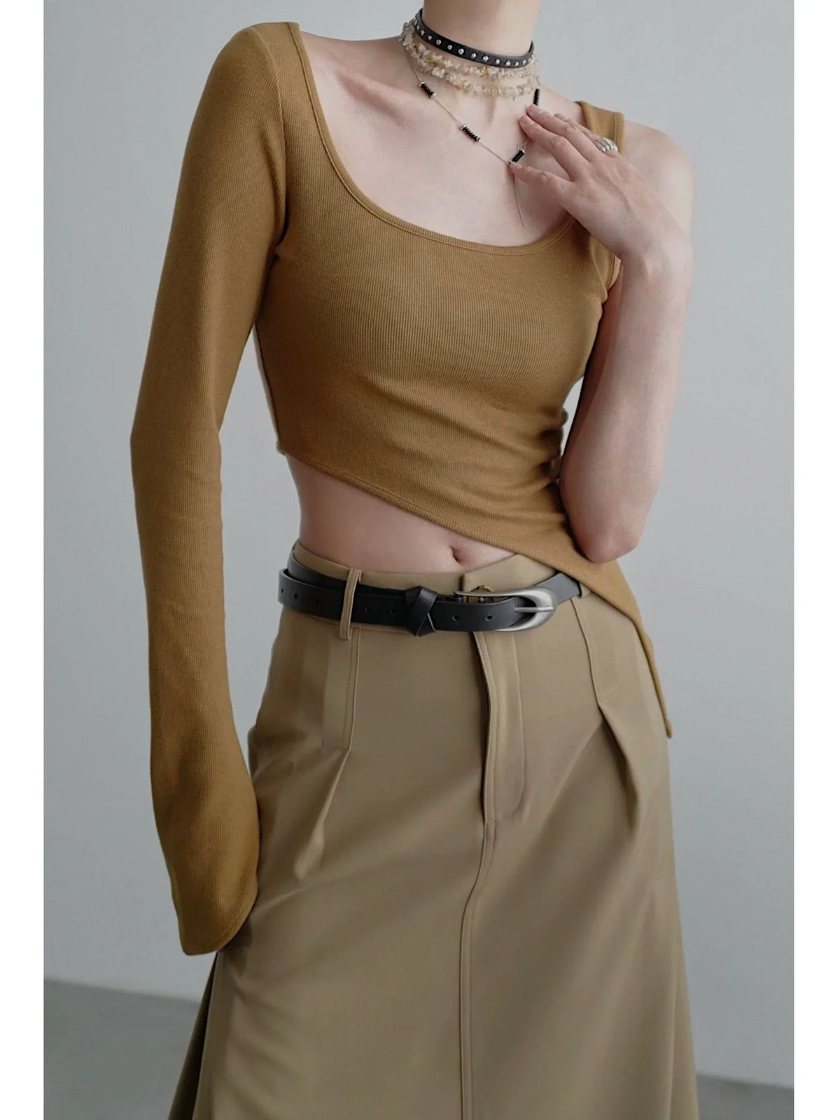 Irregular Knit Top