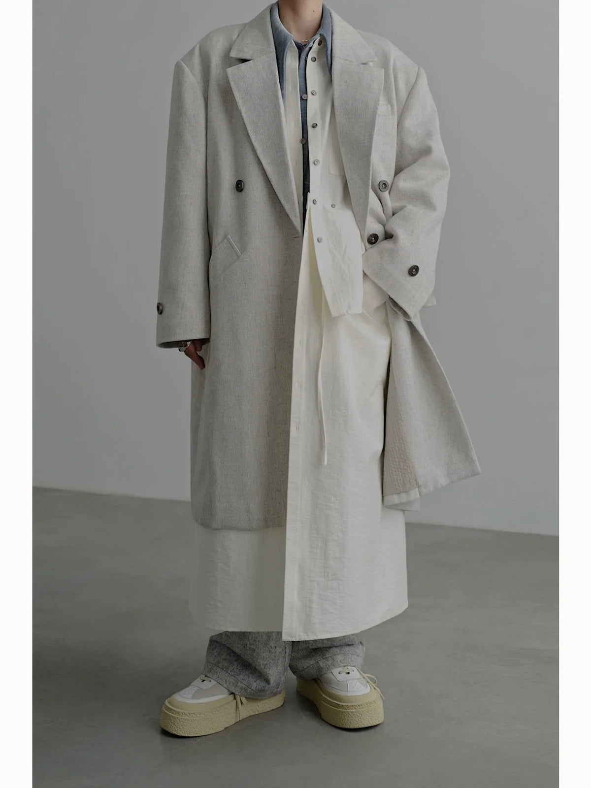 Manteau Chester mi-long