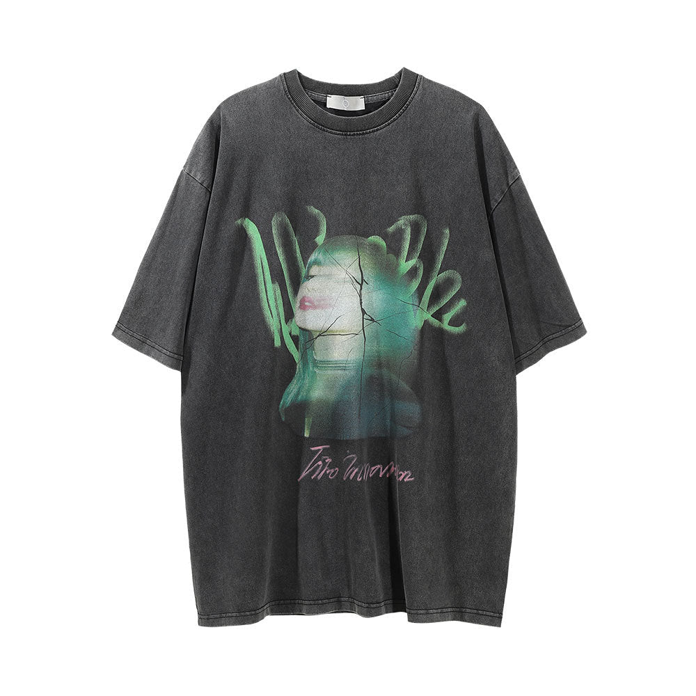 Faded Goth Girl T-Shirt