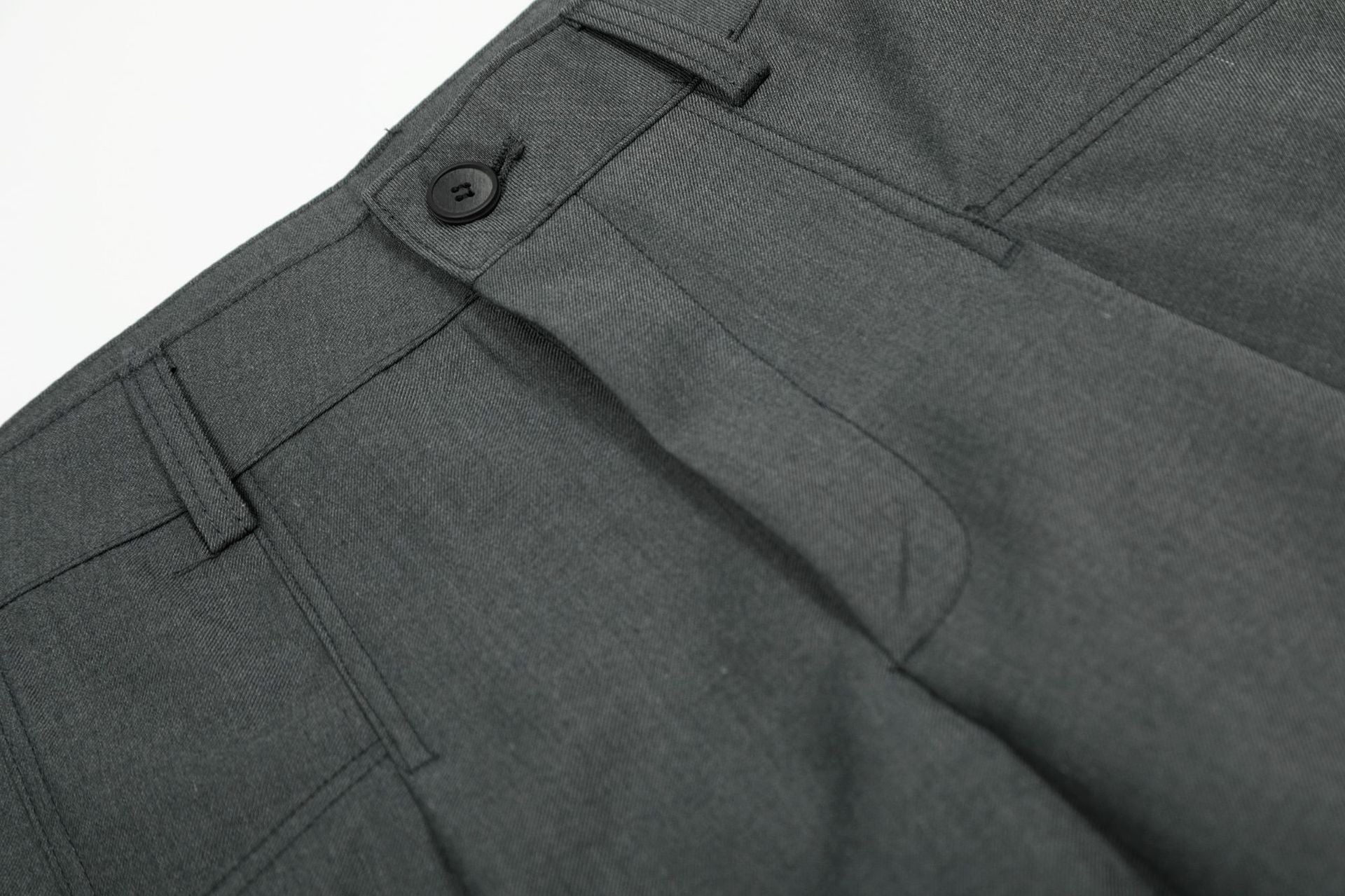 Deconstruction Pleats Draped Wide Leg Trousers