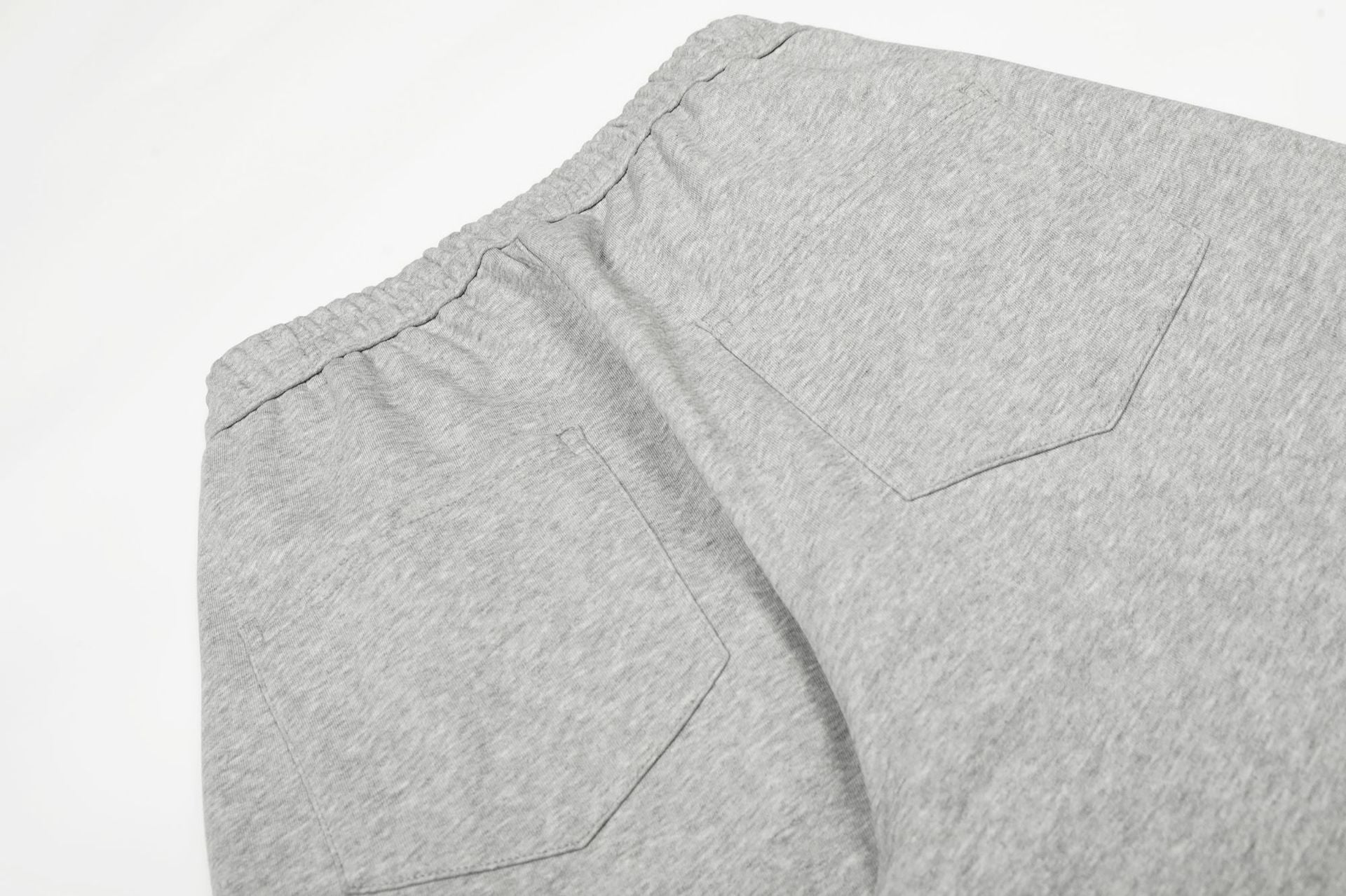 Pleats Wide Leg Sweatpants