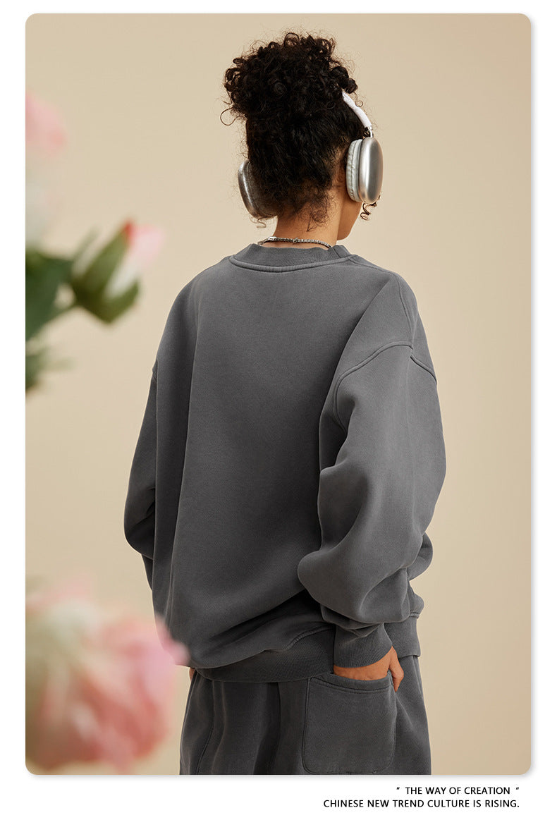 Oversize Washed Sweatshirt