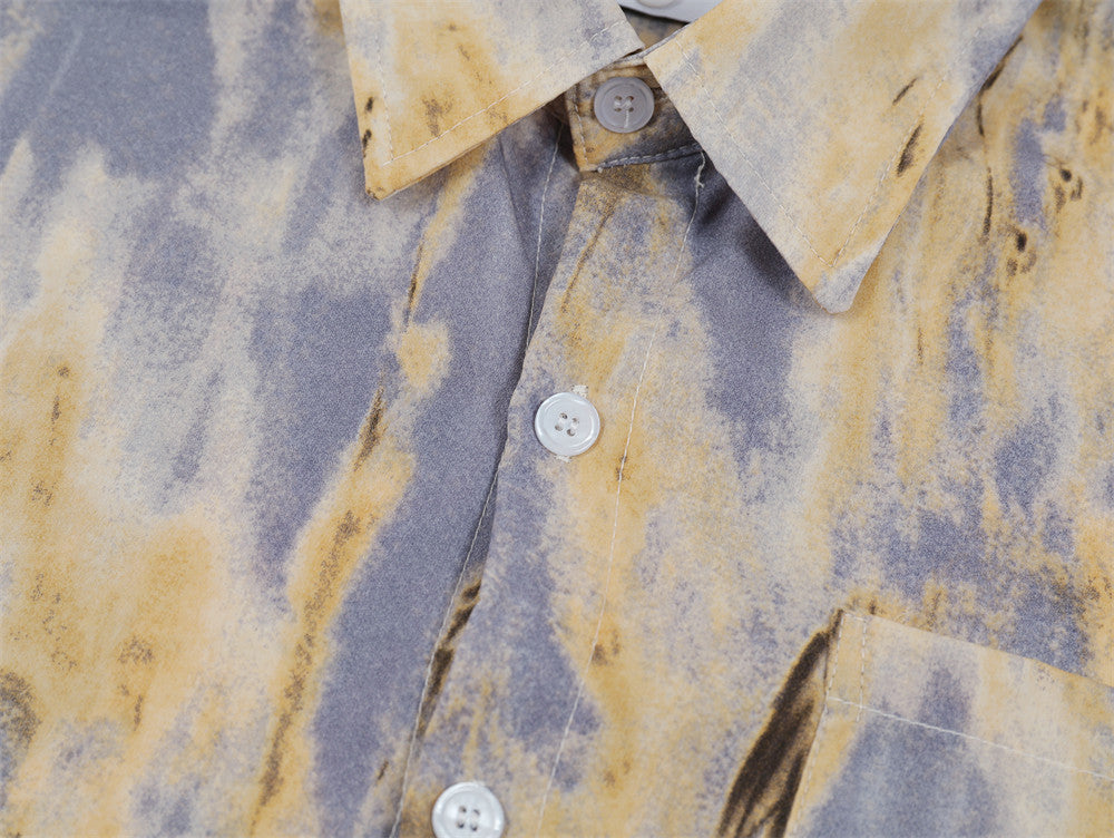 Camisa de verano con efecto tie-dye de Wasteland