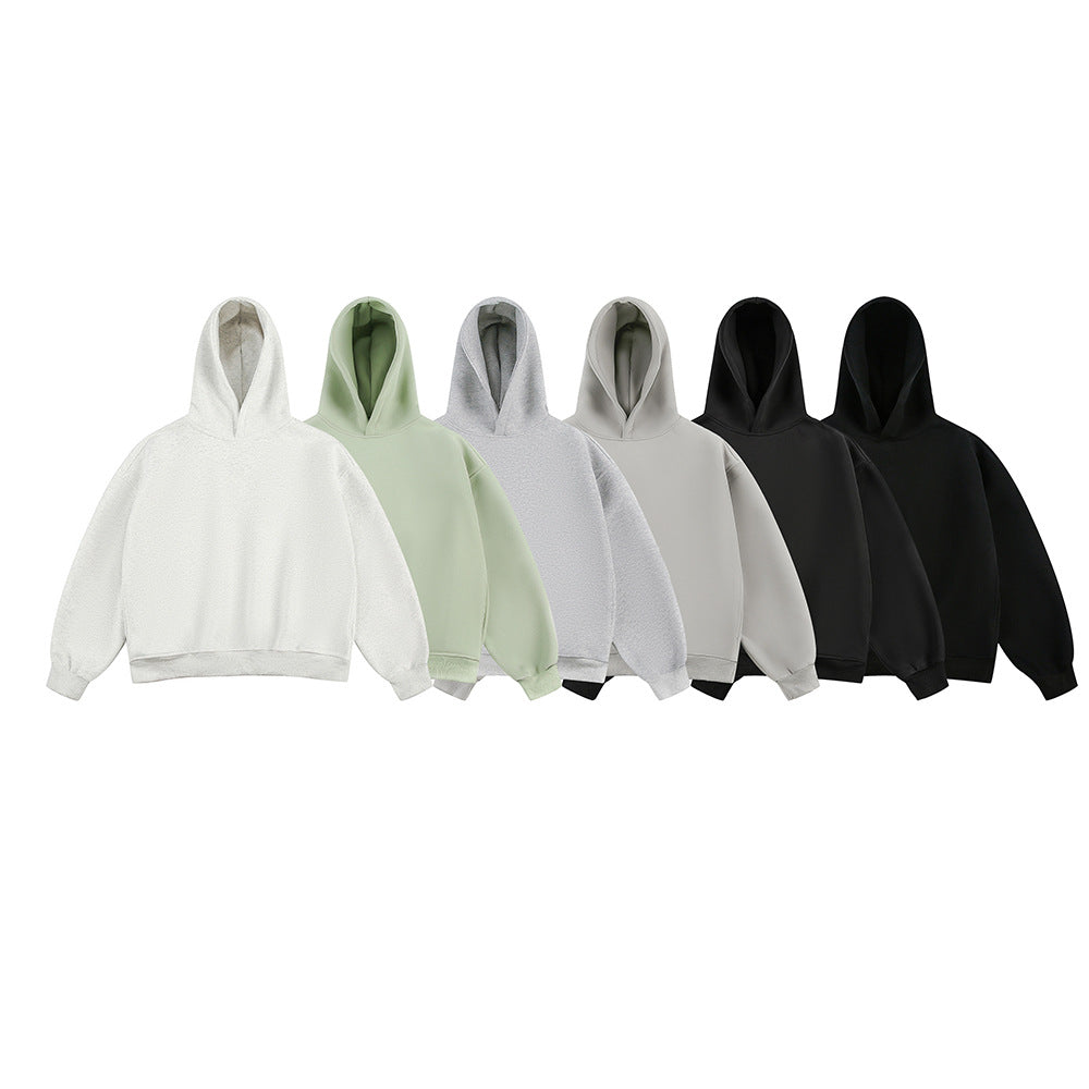 Simple Design Pullover Hoodie