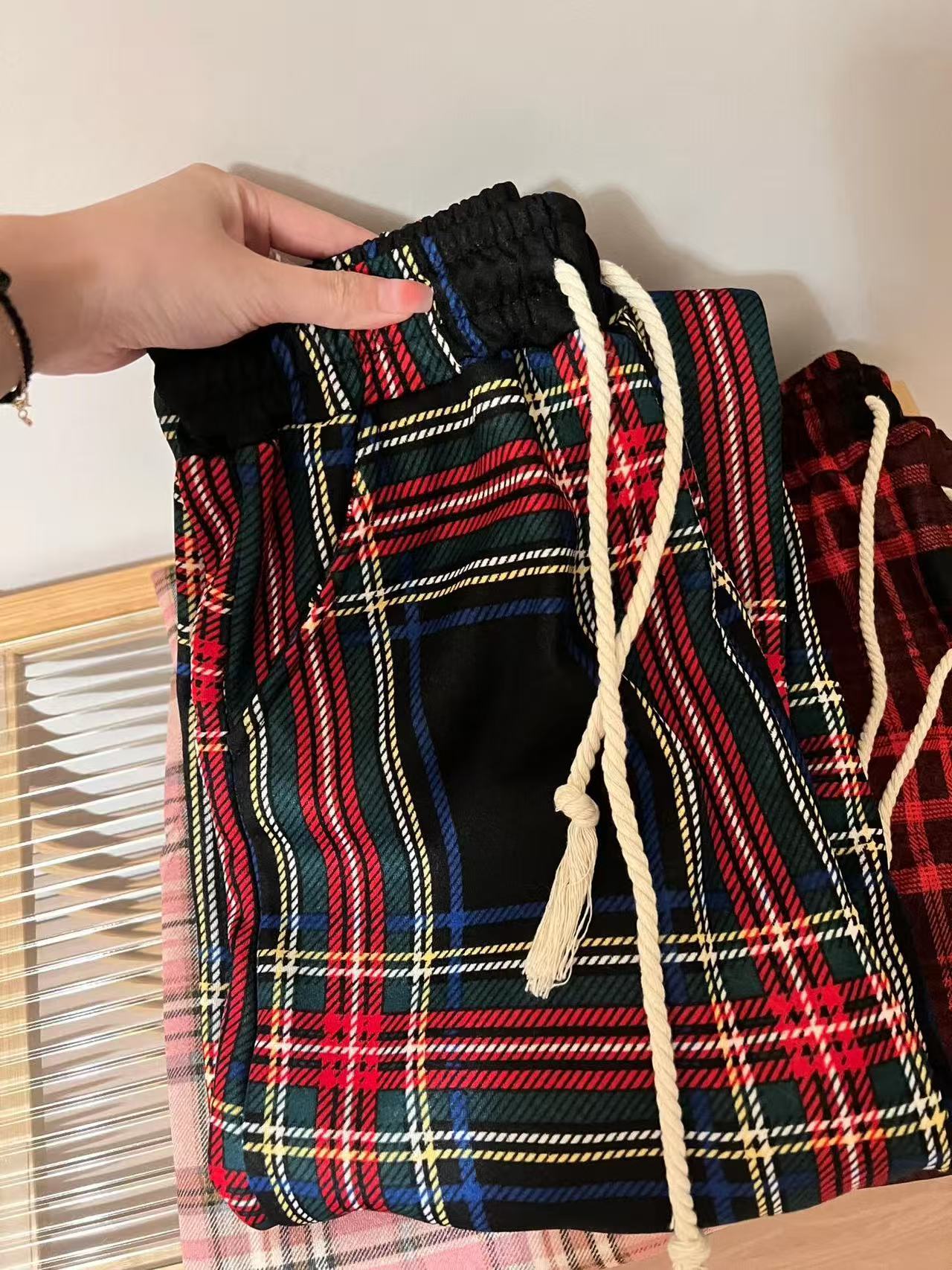 Ingrid plaid plus fleece