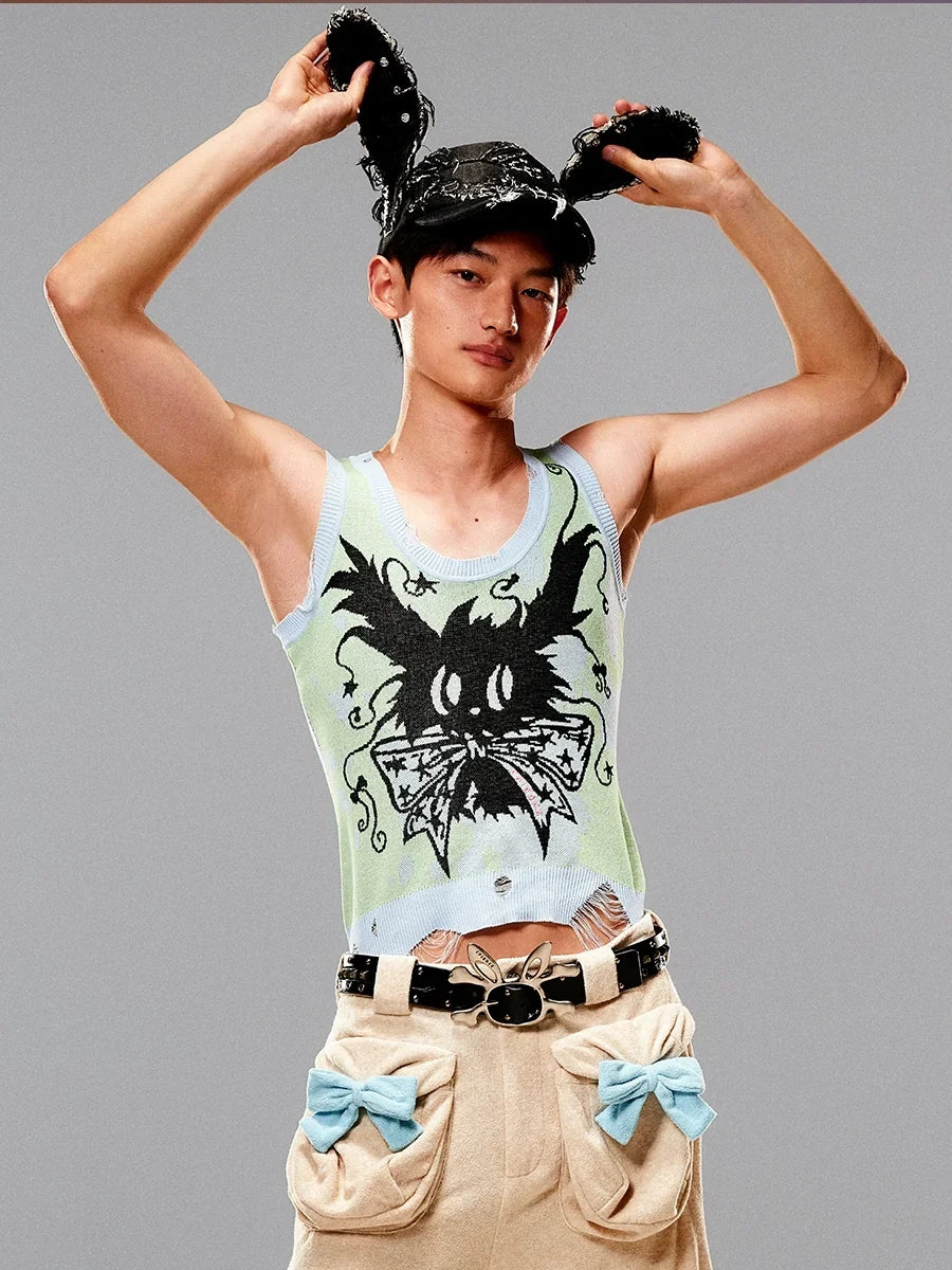 Rabbit Denim Baseball Cap