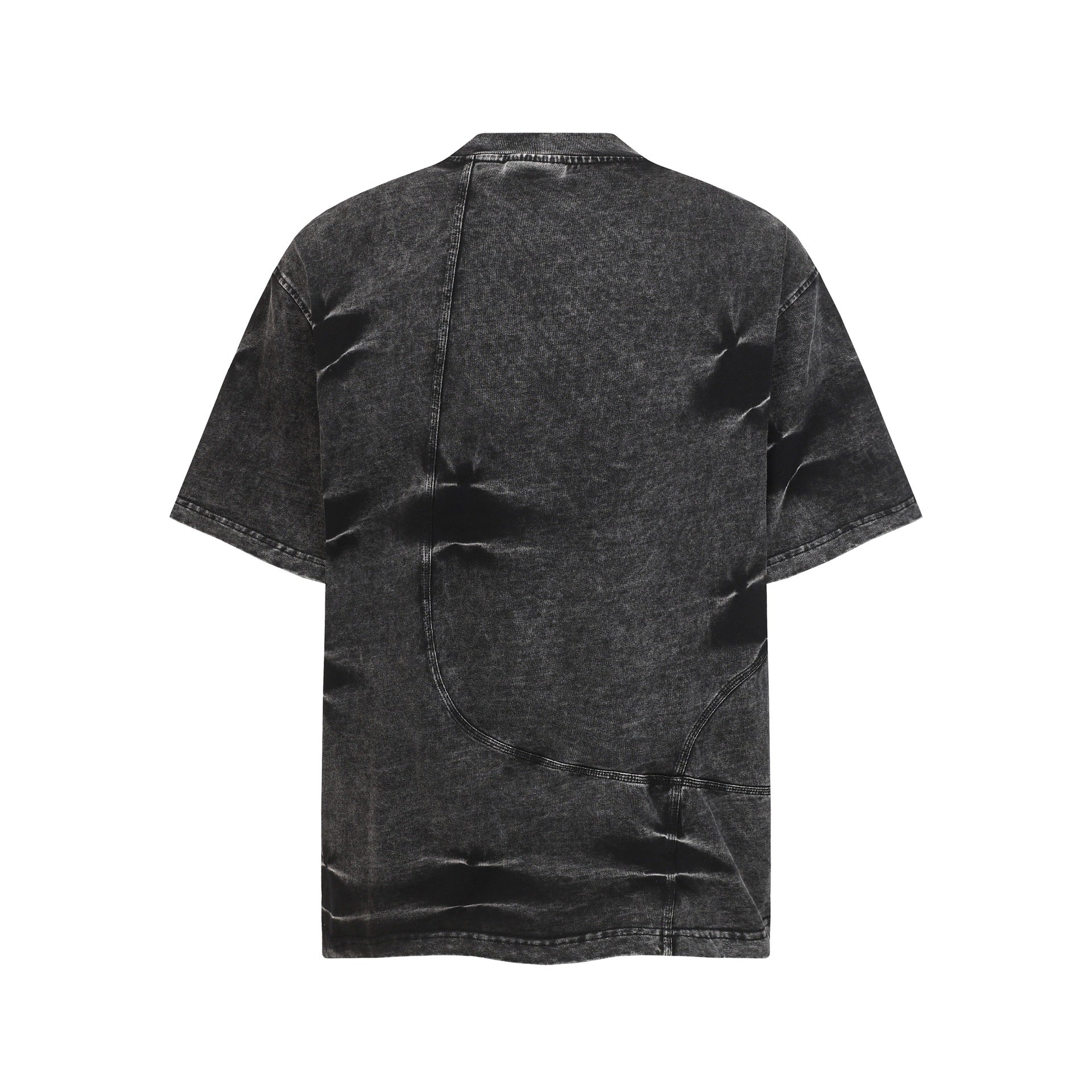 Heavyweight Washed Tie-Dye Short Sleeve T-Shirt