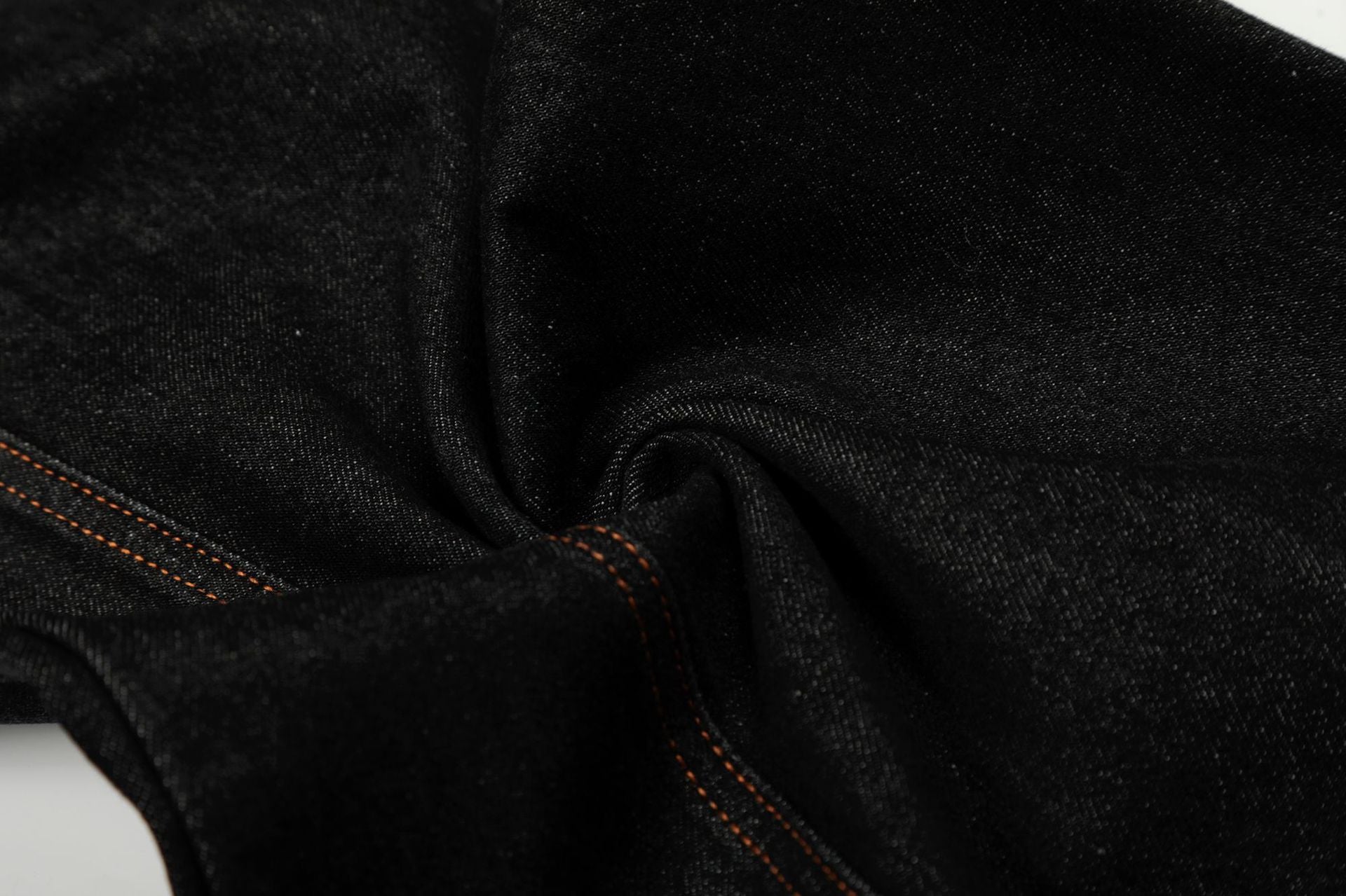 Raw Deconstruction Curved Denim Jeans
