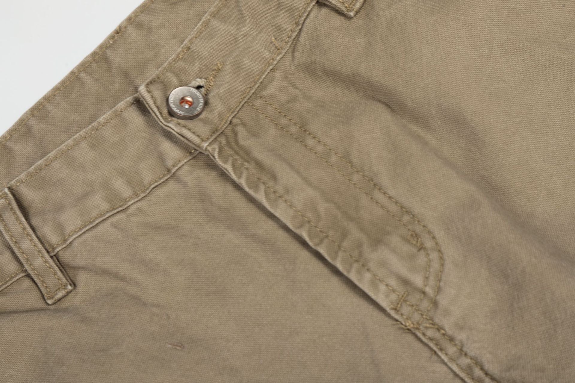 Damage Patchwork Wide Leg Cargo Pants