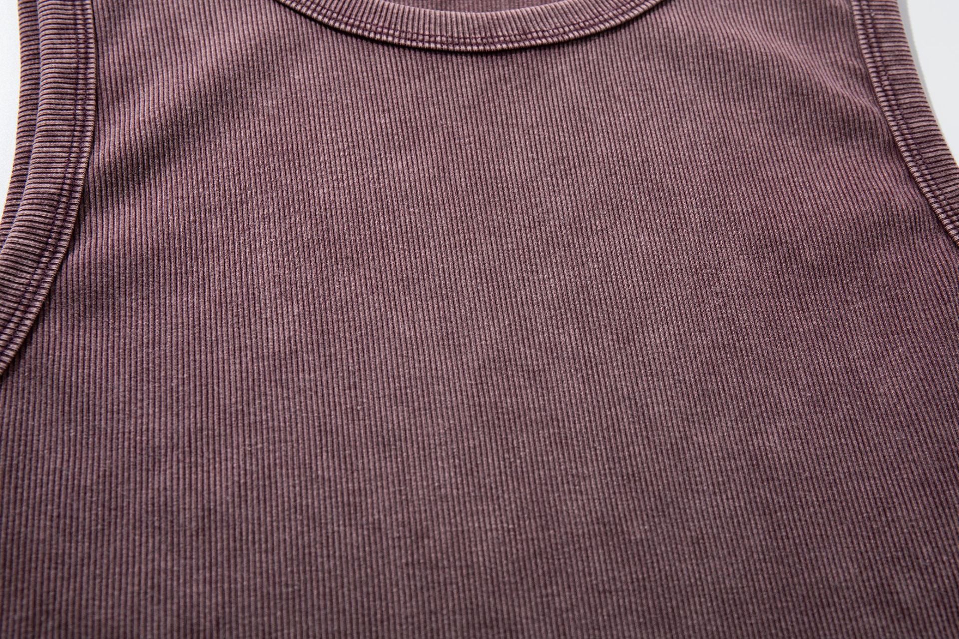 Washed Rib Tank Top