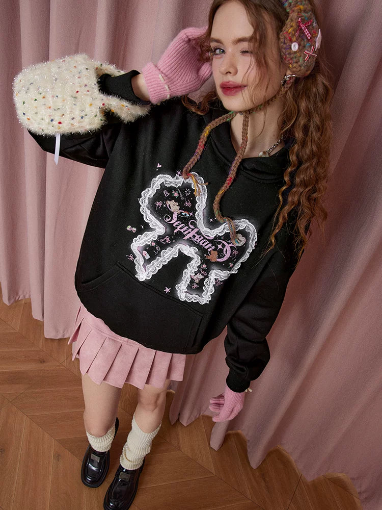 Windproof Oversize Pullover Hoodie