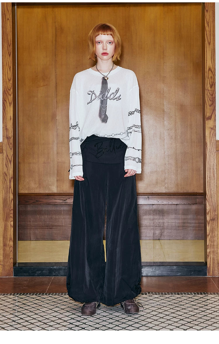 Low Waist Wide Leg Cargo Pants
