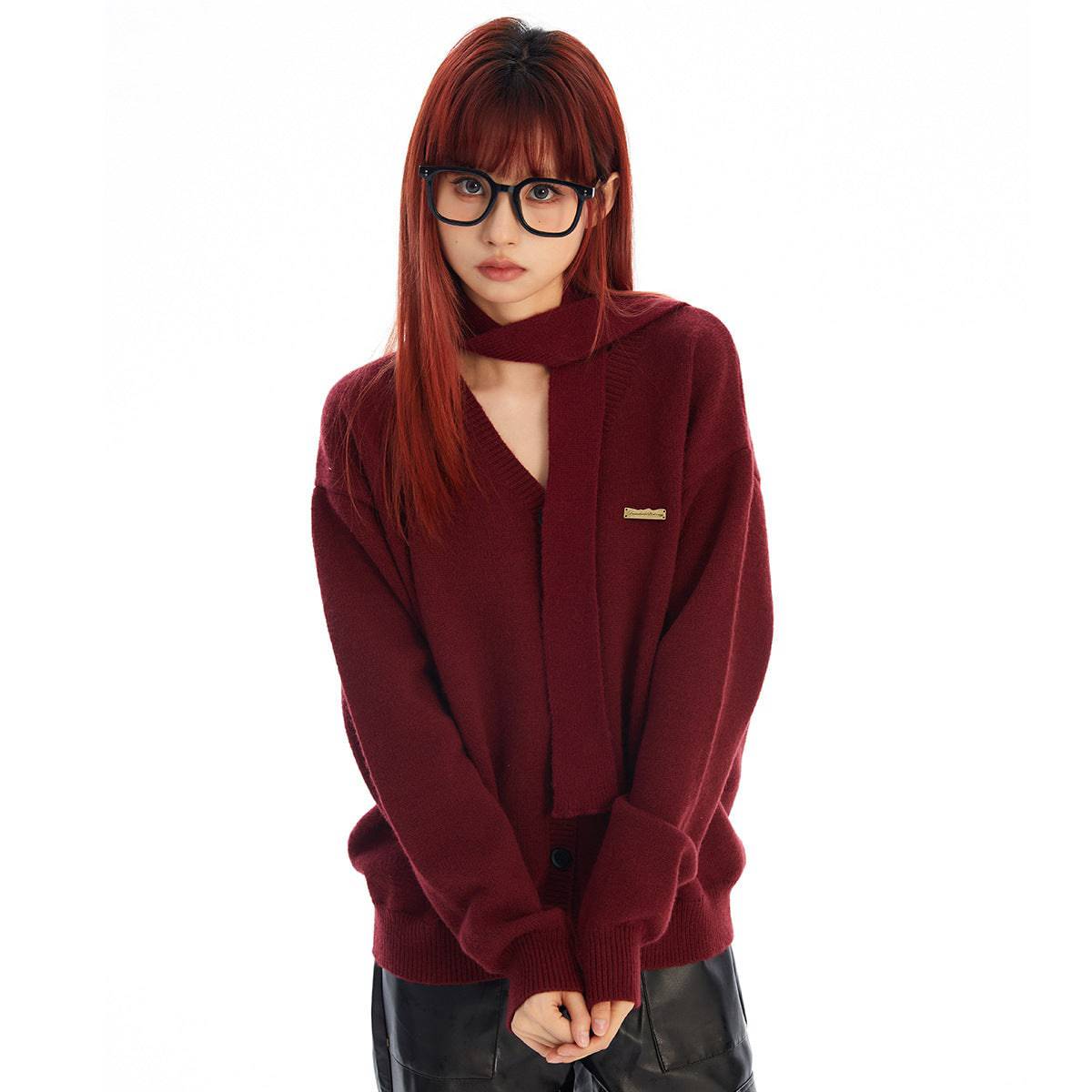 Crimson Clarity Statement Trui