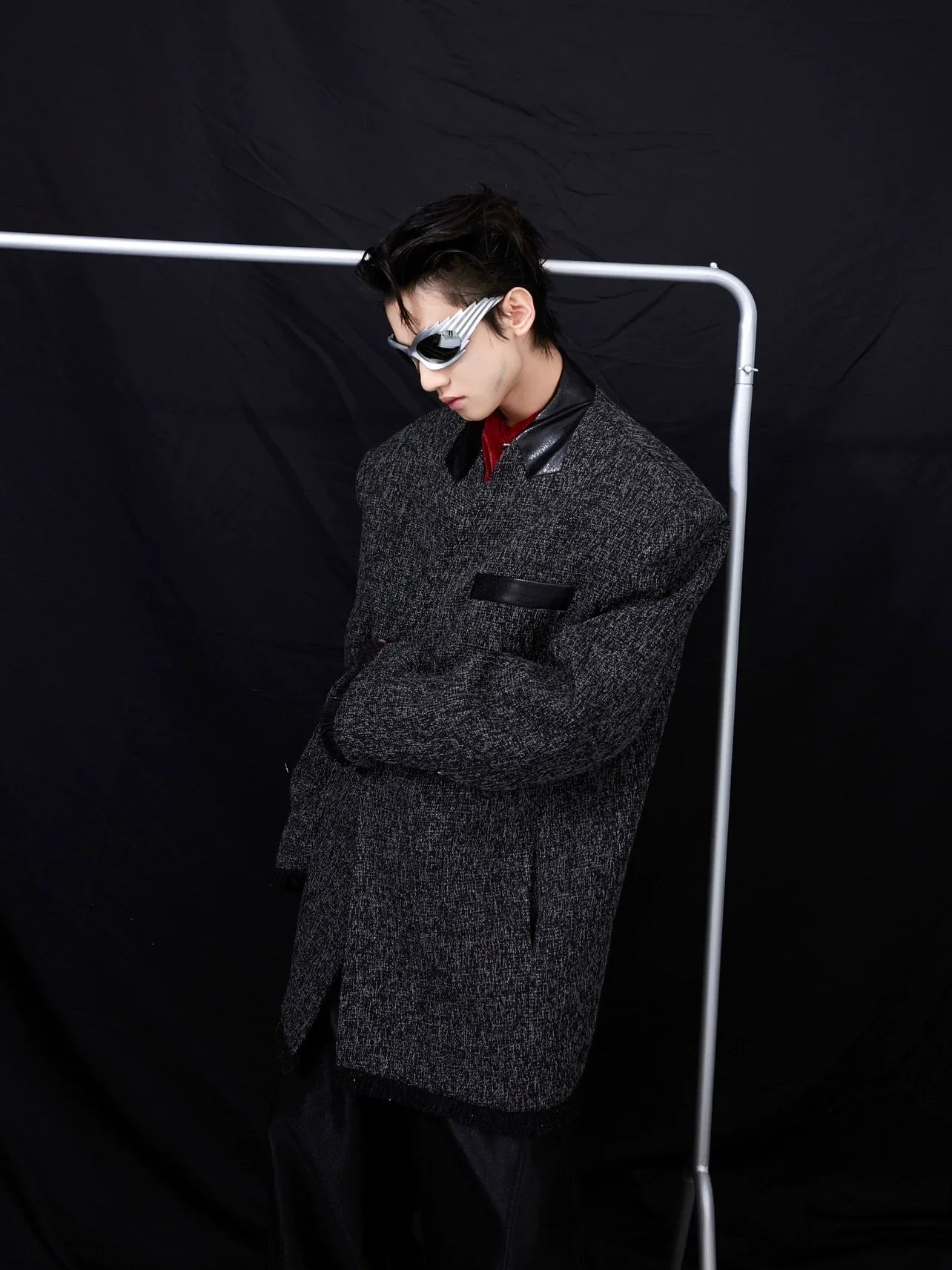 Double Layered Tailored Jacket