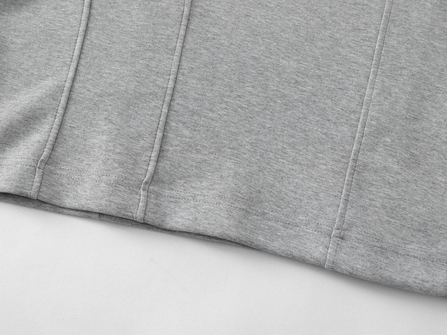 Heavyweight Double Yarn Deconstruction Beads Oversize Short Sleeve T-Shirt