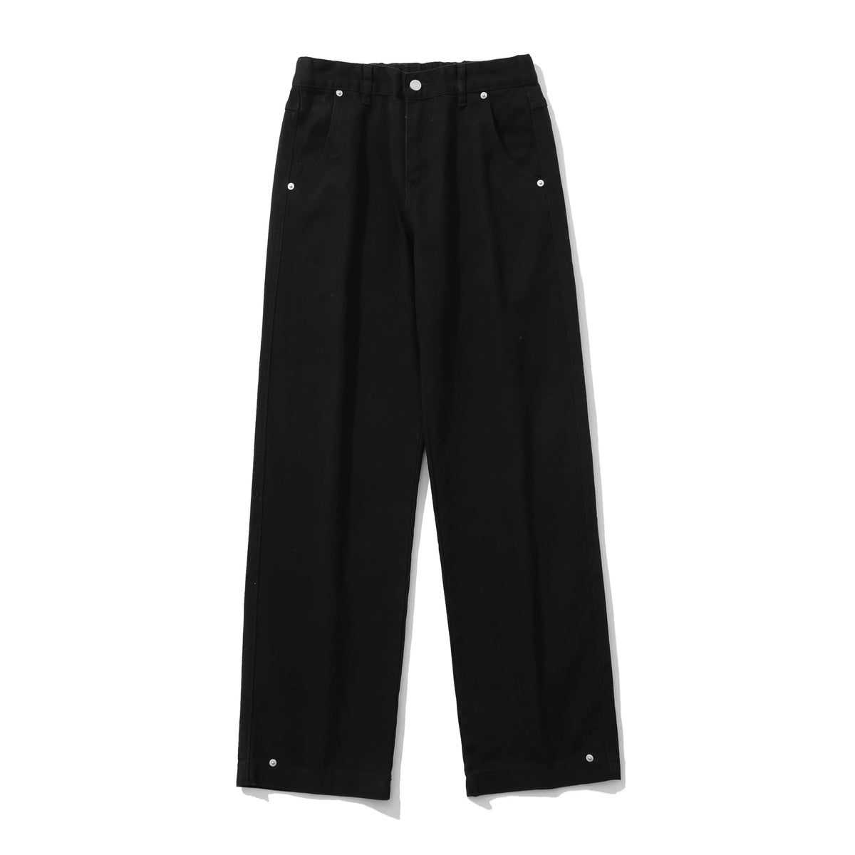 Pantalon long droit à jambes larges