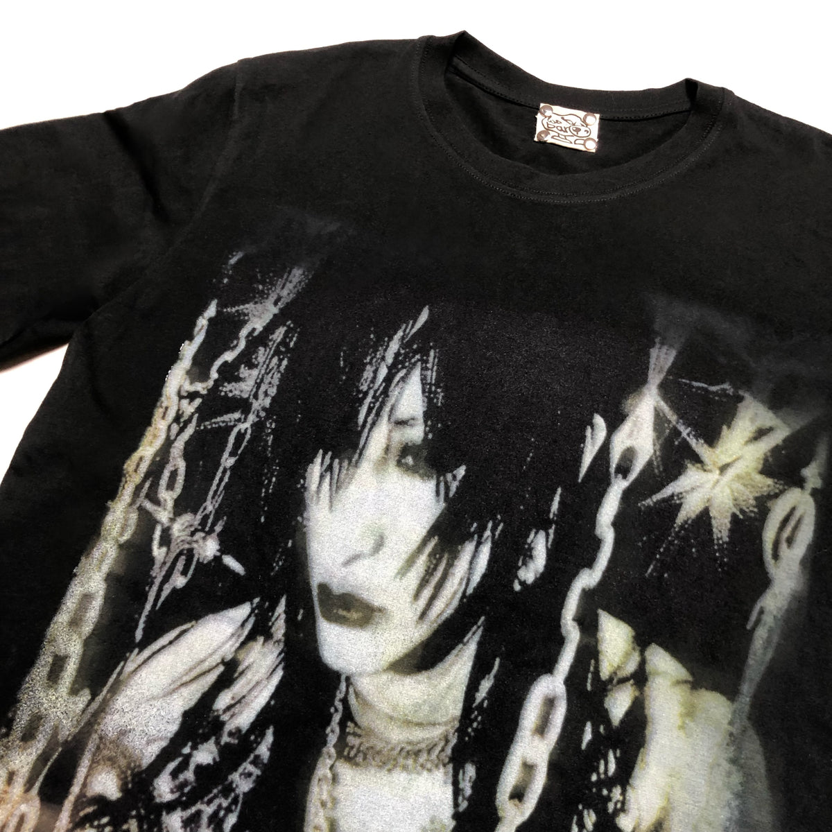 Glam Rock Print Lightweight Long Sleeve T-Shirt